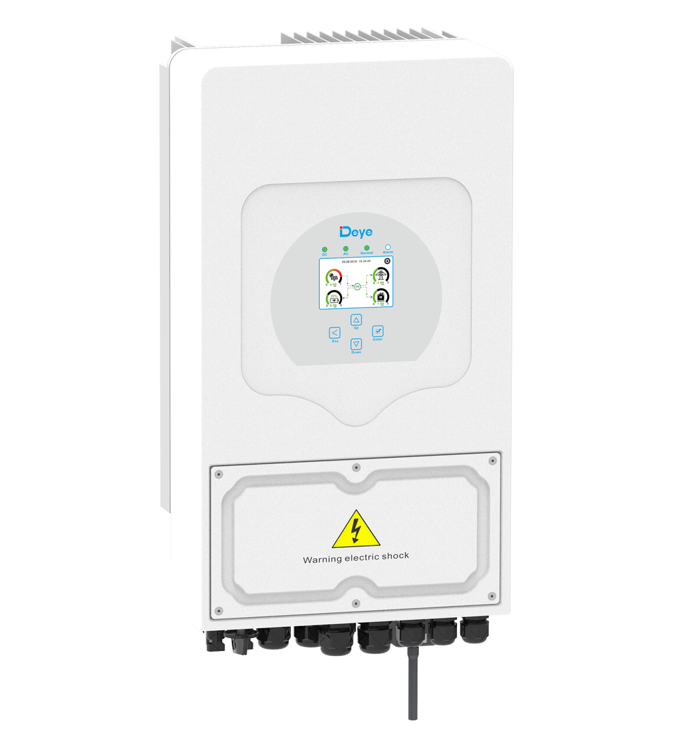 Гібридний інвертор SUN-06K-SG05LP1-EU Deye WiFi (6 kW, 1 фаза, 2 MPPT, LV)